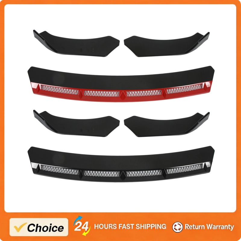 Car Accessories Lipa - 3 قطع جناح سبويلر أمامي عالمي