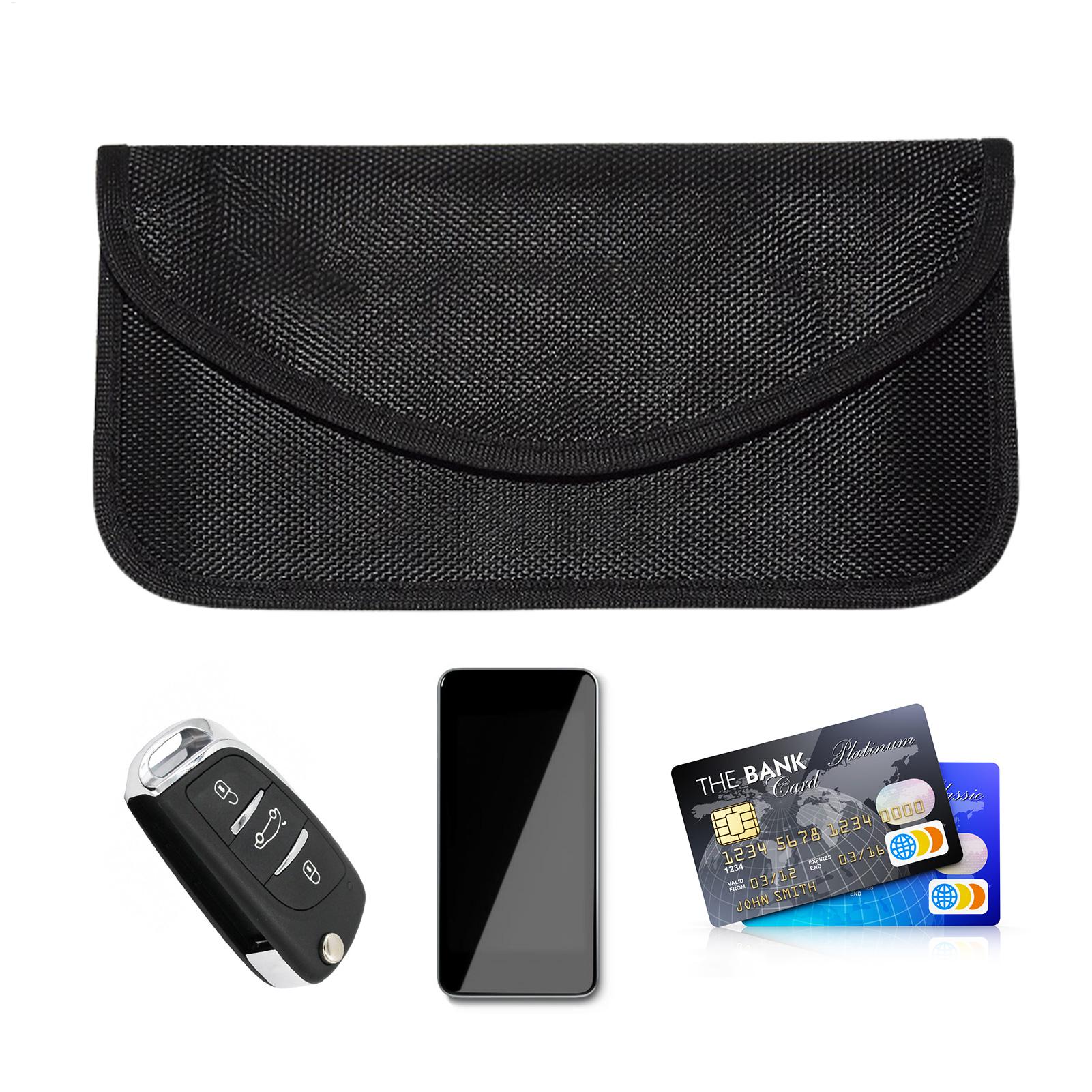 Car Key Signal Blocker - إشارة حجب حقيبة التدريع الحقيبة المحفظة