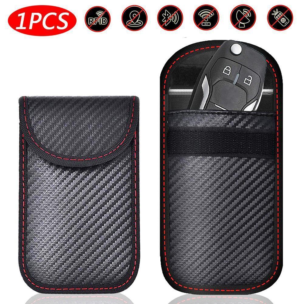Car Key Signal Blocker - حافظة مفاتيح السيارة، حقيبة مانع إشارة
