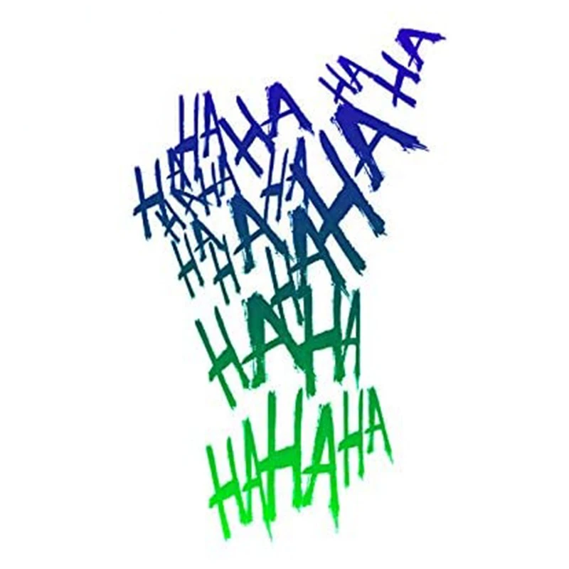 Car Accessories Joker - سيارة ملصقا Hahaha الجوكر الكتابة على