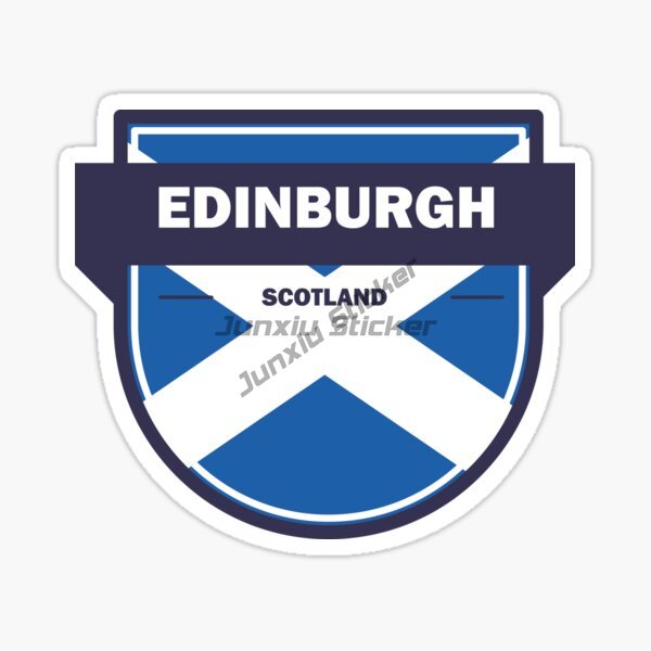 Car Accessories Edinburgh - ملصق سيارة بتصميم منظر طبيعي لـ