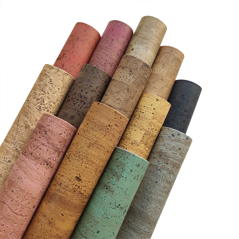 Car Accessories Cork - الملونة البرتغال الفلين النسيج فو الجلود