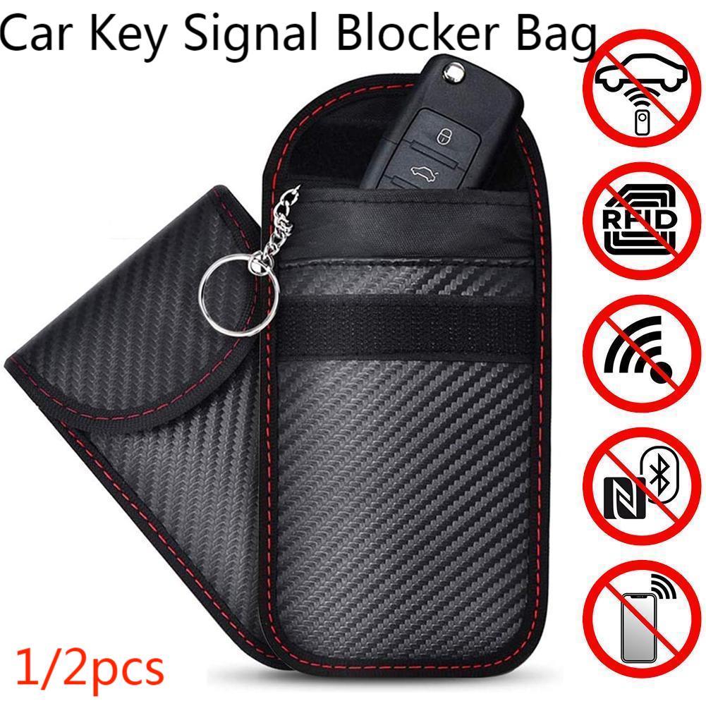 Car Key Signal Blocker - حافظة مانع إشارة مفتاح السيارة ،