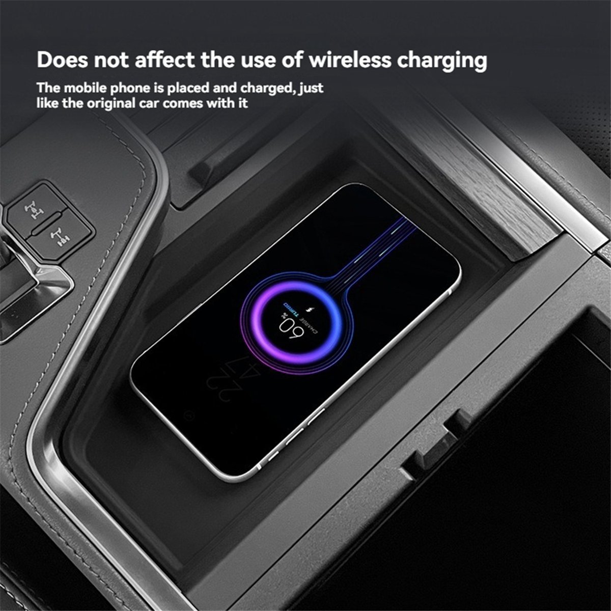 Wireless Car Charger - عرض خاص: شاحن لاسلكي لكونسول السيارة