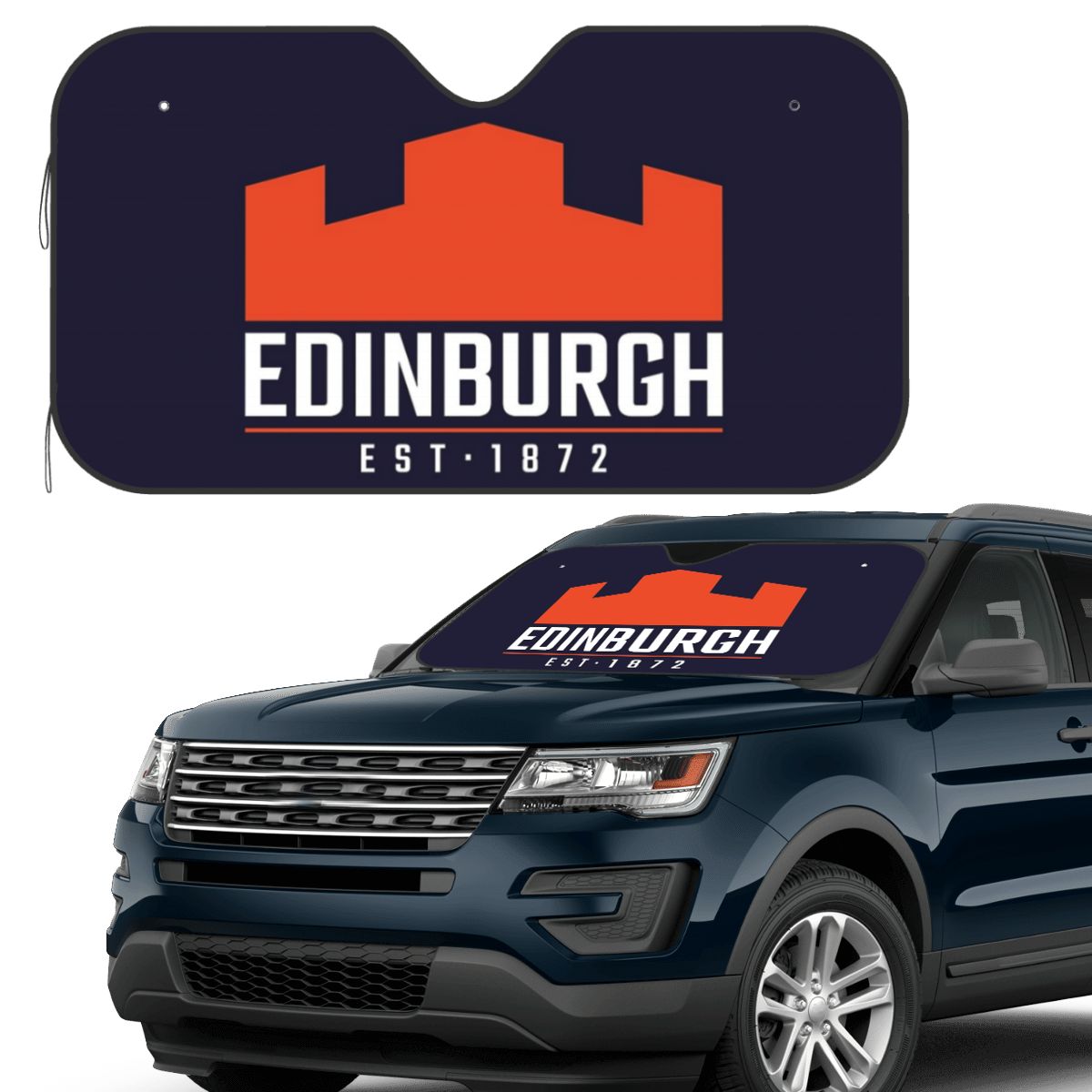 Car Accessories Edinburgh - ادنبره الرجبي شعار 2 ظلة الزجاج
