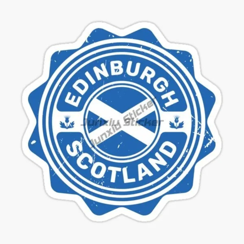 Car Accessories Edinburgh - ملصق سيارة بتصميم منظر طبيعي لـ
