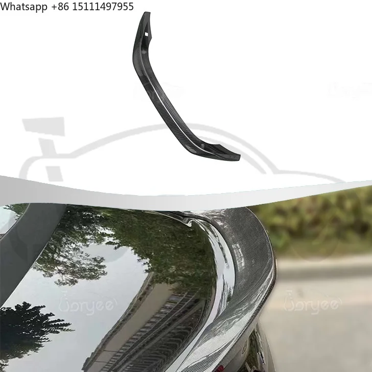 Car Accessories Lipa - جناح خلفي من ألياف الكربون قابل