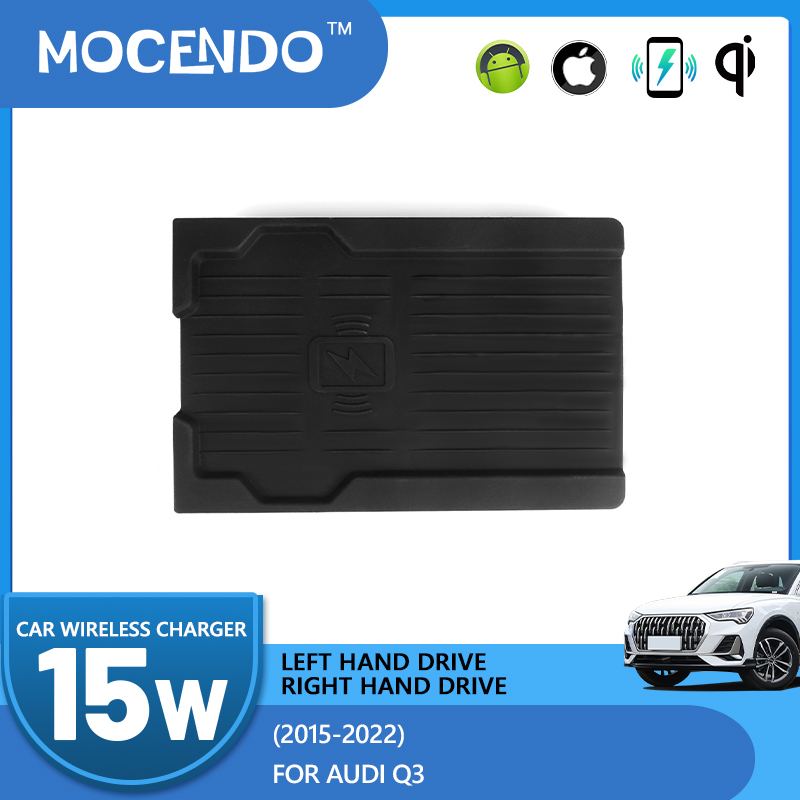 Wireless Car Charger - شاحن سيارة لاسلكي بقوة 15 واط،