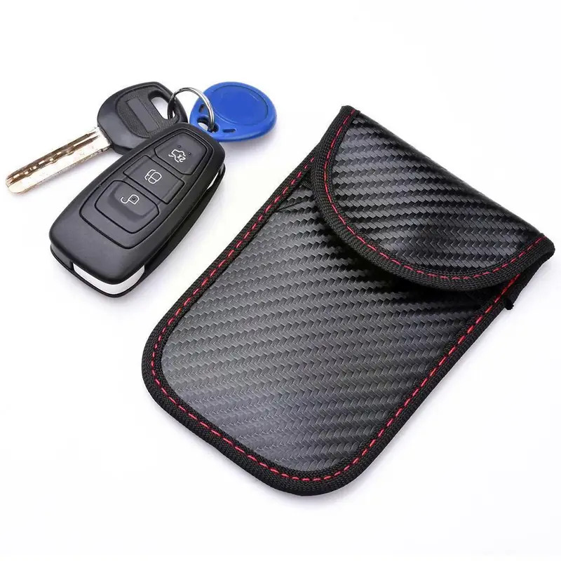 حقيبة حاجبة لإشارة مفتاح السيا - مراجعة Car Key Signal Blocker وسعره