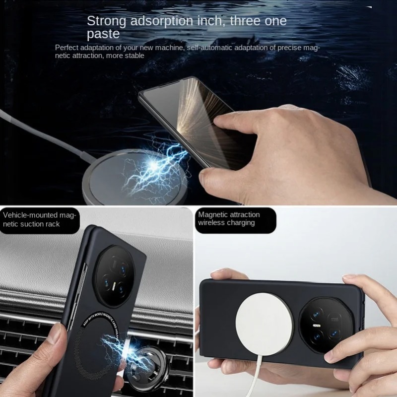 حافظة هاتف مغناطيسية فاخرة رفي - مراجعة Wireless Car Charger وسعره