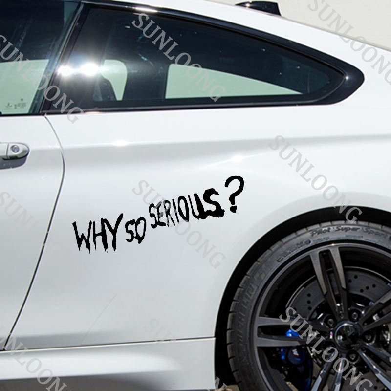 شخصية لماذا خطيرة جدا ملصقات ا - مراجعة Car Accessories Joker وسعره