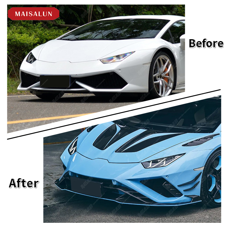 طقم شفة أمامية من ألياف الكربو - مراجعة Car Accessories Lipa وسعره
