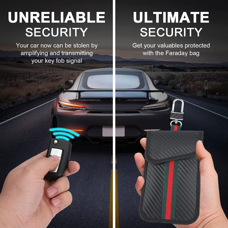 حقيبة حجب إشارة مفتاح السيارة  - مراجعة Car Key Signal Blocker وسعره