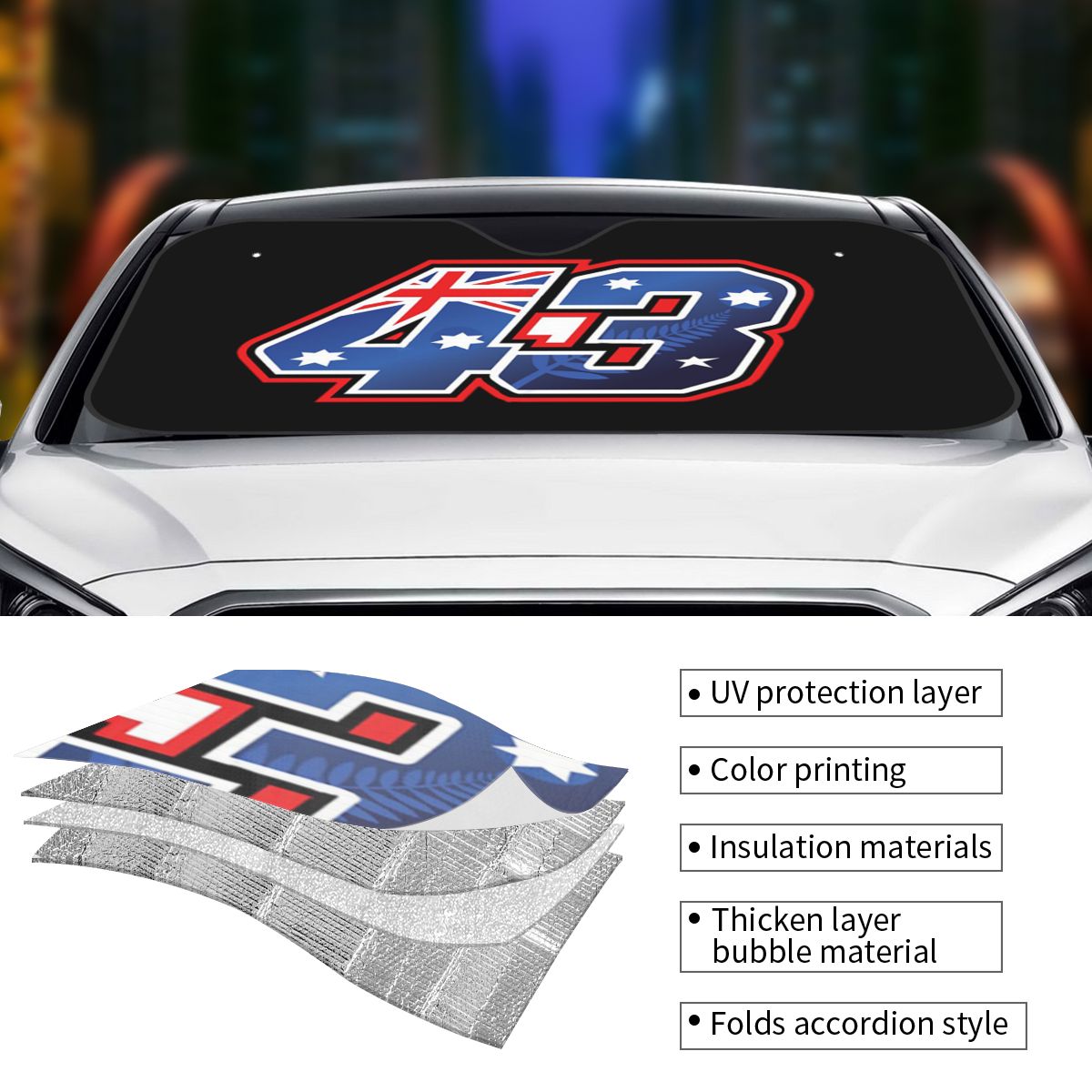 جاك ميلر رقم 43 أستراليا ظلة ا - مراجعة Car Accessories Australia وسعره