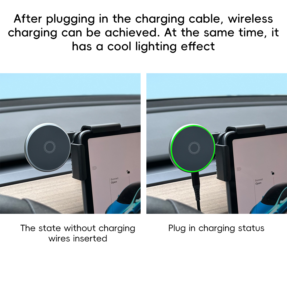 حامل هاتف للسيارة مع شاحن لاسل - مراجعة Wireless Car Charger وسعره