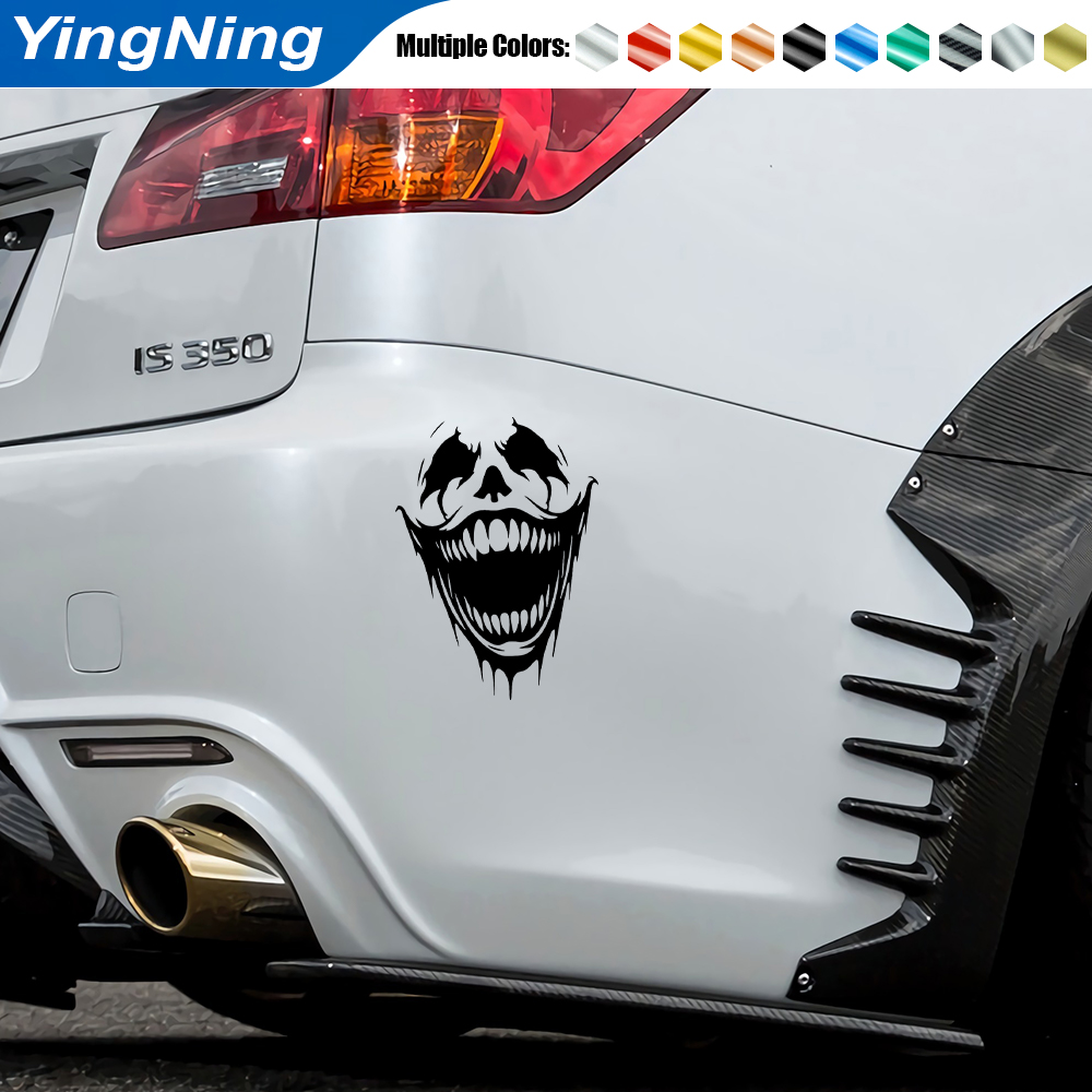 ملصقات سيارات بابتسامة الجوكر  - مراجعة Car Accessories Joker وسعره