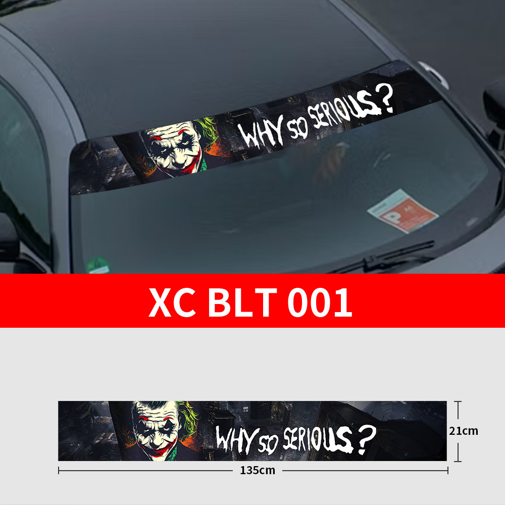 لماذا جدية جدًا ملصق سيارة مضح - مراجعة Car Accessories Joker وسعره