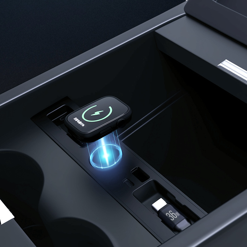 قاعدة توسيع للكونسول الوسطي لس - مراجعة Wireless Car Charger وسعره
