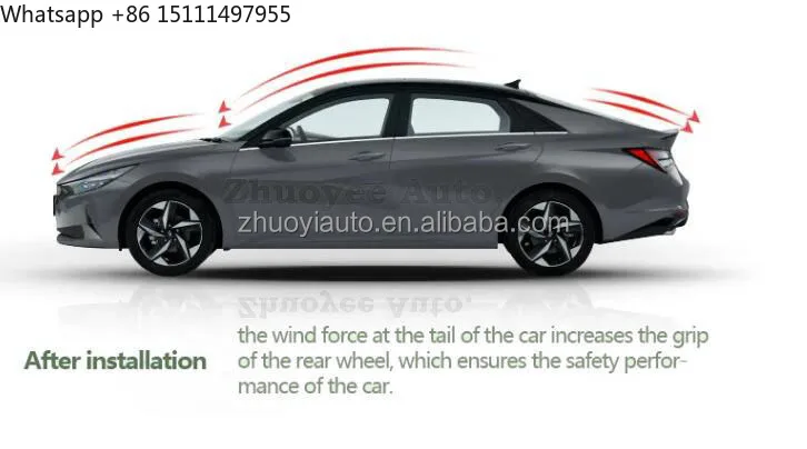 جناح خلفي من ألياف الكربون قاب - مراجعة Car Accessories Lipa وسعره
