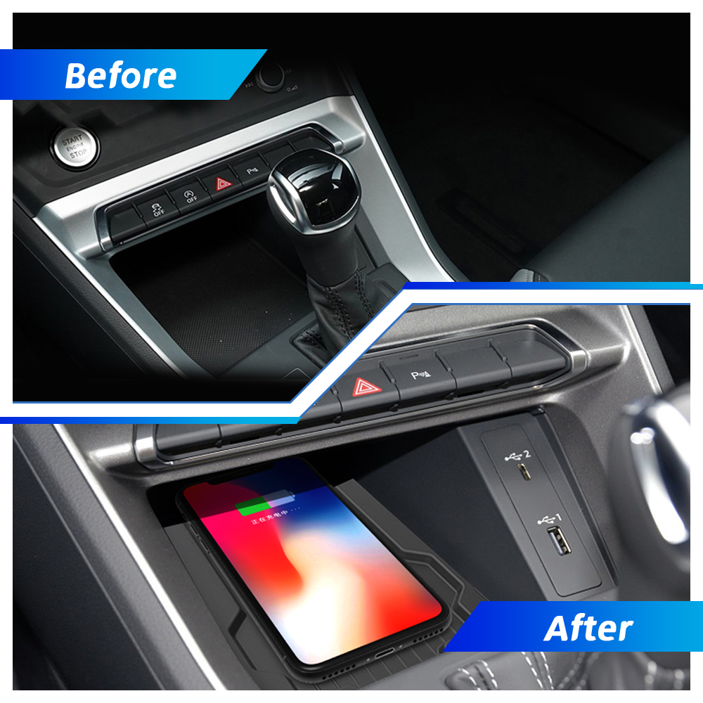 شاحن سيارة لاسلكي بقوة 15 واط، - مراجعة Wireless Car Charger وسعره