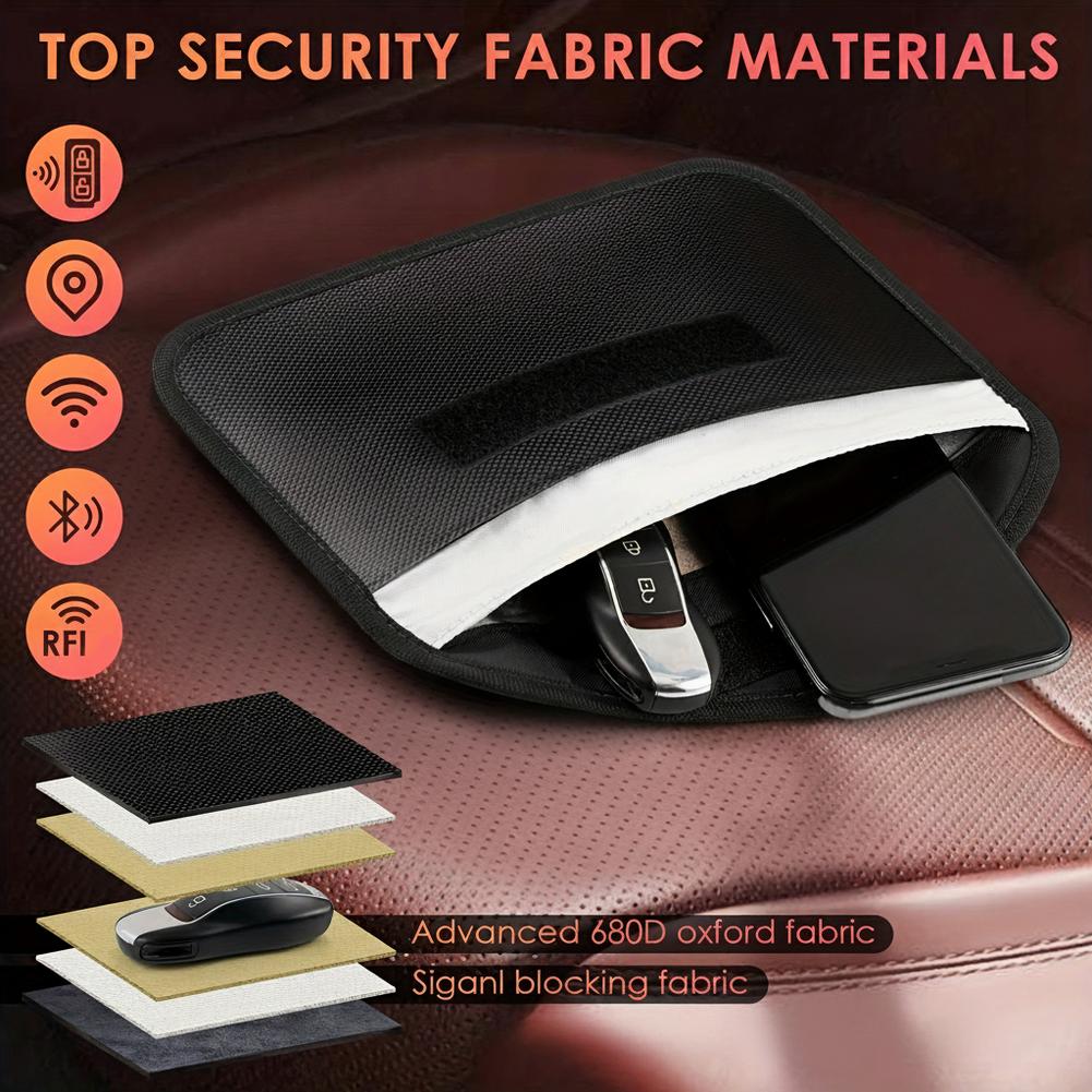 حقيبة فاراداي عالمية لحماية مف - مراجعة Car Key Signal Blocker وسعره