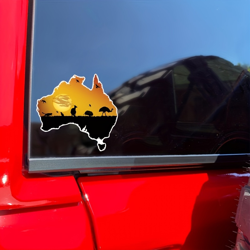 ملصقات فينيل لعلم أستراليا وصو - مراجعة Car Accessories Australia وسعره