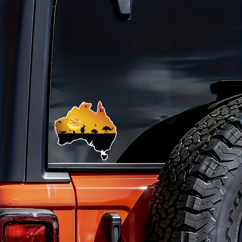 ملصقات فينيل لعلم أستراليا وصو - مراجعة Car Accessories Australia وسعره